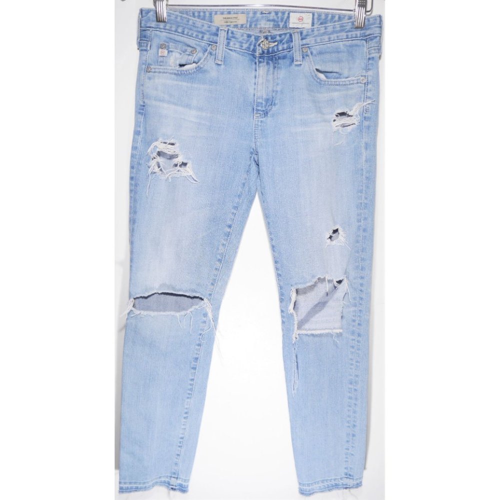 AG Jeans Ankle Stilt in 19 Years Destroyed